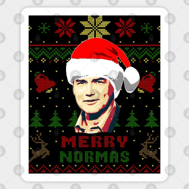 Norm Macdonald Merry Normas Christmas Sticker by Nerd_art